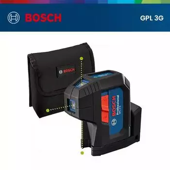 Лазерный уровень Bosch GPL GPL3G/5G Профессиональный лазерный уровень с зеленым светом для расстановки точек
