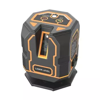 Лазерный уровень с перекрестной линией и кронштейном, 30 м/98 футов, самовыравнивающийся, 360 градусов, горизонтальный, 120 градусов with Bracket зелёный
