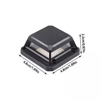 Лазерный уровень защитное стекло для 4D лазера водонепроницаемый самовыравнивающийся вертикальный и лазерный уровень стекло защитная крышка окна чёрный