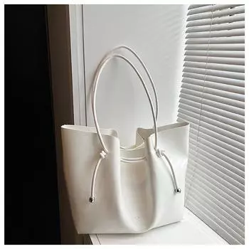 Lazy retro commuter large-capacity tote bag women s new handbag spring and summer versatile shoulder bag tide