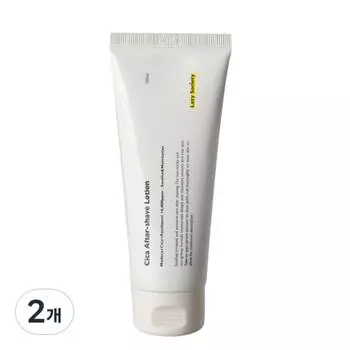Lazy Society Cica Aftershave Lotion, 100ml, 2 units