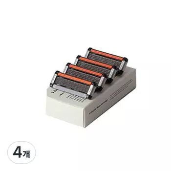 Lazy Society Shaving 5-Blade Cartridges, 4 шт. в упаковке, 4 шт., корейское бритвенное лезвие