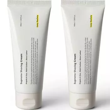 Lazy Society Supreme Shaving Cream, 2 units, 100ml