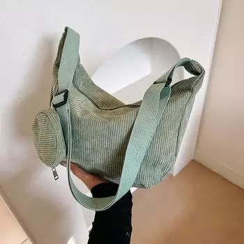 Ленивый ветер японская литературная и художественная сумка через плечо большая вместимость универсальная трендовая сумка-мессенджер студенческая повседневная простая сумка для пельменей чёрный