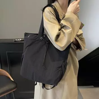 Lazy Wind Женский студенческий рюкзак для занятий в колледже, большая вместительная сумка-тоут, повседневная сумка через плечо