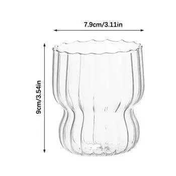 Lazzy Ins толстые чашки, домашняя чашка для мороженого, кружка для молока, овсянки для завтрака, стеклянная чашка