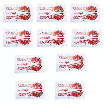 LB-WS-551/LB-WS-552 Крутая наклейка на мотоцикл, украшение с различным рисунком, водостойкая зелёный