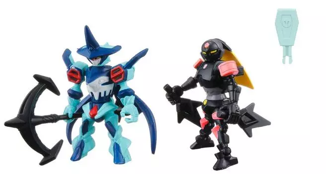 LBX Battle Custom Figure Set LBX Tritone LBX Они Куноичи и