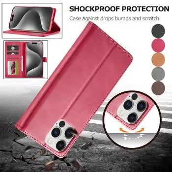 LC.IMEEKE кожаный откидной чехол для телефона Samsung S23 S22 S21 Ultra Plus S21 S20FE A13 A53 A14 A54 A52/iPhone 15 14 13 12 11 Pro Max XS MAX XR 8 7 iPhone 5/5s/se коричневый