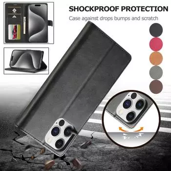 LC.IMEEKE кожаный откидной чехол для телефона Samsung S23 S22 S21 Ultra Plus A13 A53 A14 A54 S21 S20FE/iPhone 15 14 13 12 11 Pro Max XS MAX XR 8 7 Plus iPhone 5/5s/se коричневый