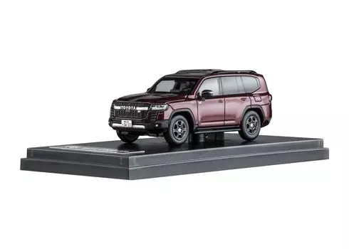 LCD МОДЕЛИ Toyota SPORT Завершенный продукт 1/64 LC300-GR (красный)