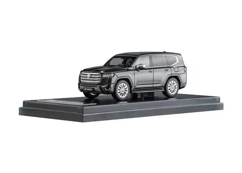LCD МОДЕЛИ Toyota SPORT Завершенный продукт 1/64 LC300-GR (Серый)