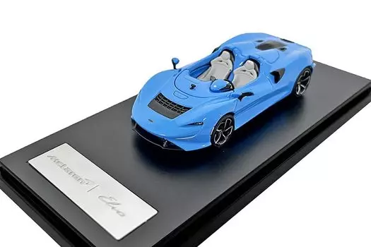 LCD MODELS McLaren ELVA Blue Finished Product 1/64