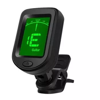 LCD Screen String Instruments Tuner Mini Guitar Accessory Easy To Use Guitar Tuner All Instruments