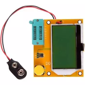 LCR-T4 Измеритель ESR Транзисторный тестер Емкость диода-триода SCR Индуктор 7.2*6.25cm