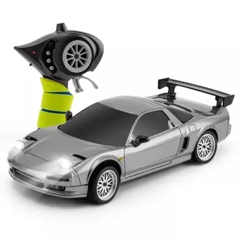 LDR/C 1/18 Drift Car NSX Radio Controlled Car Drift Driving 2.4GHz Proportional Control Retractable Headlight with Gyro Car Toy