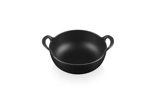 Le Creuset Balch Dish Двуручная кастрюля IH совместимая 20 см матово-черная 20142-20-00