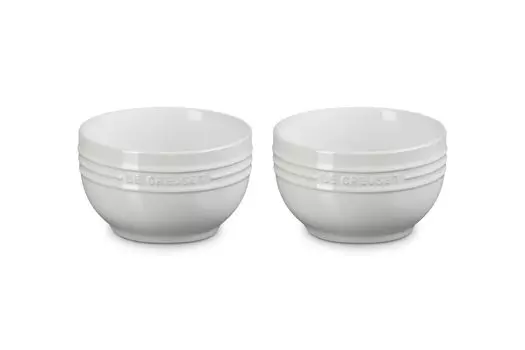 Le Creuset Ball 500 мл Набор из 2 подарков на свадьбу Подарки на годовщины Подарки для невест Подарки Торжества Жаростойкая Холодостойкая Микроволновая печь Посудомоечная машина Духовка