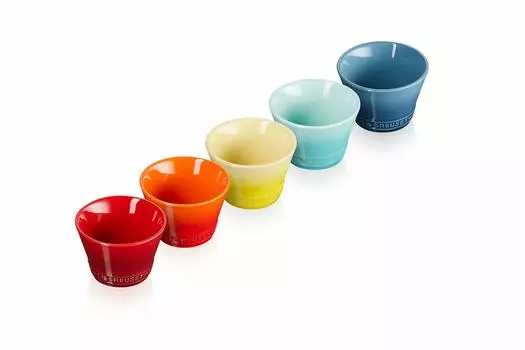 Le Creuset Bowl Set Neo Ball S Rainbow 5 предметов японский [Авторизованный продукт]