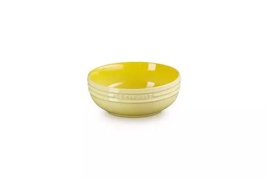 Le Creuset Deep Heat Cold Microwave Dishwasher Oven Heat Resistant Plate Japanese Dish, Plate, 13 см, Soleil, Resistant, Resistant, Oven, Safe, Dish,
