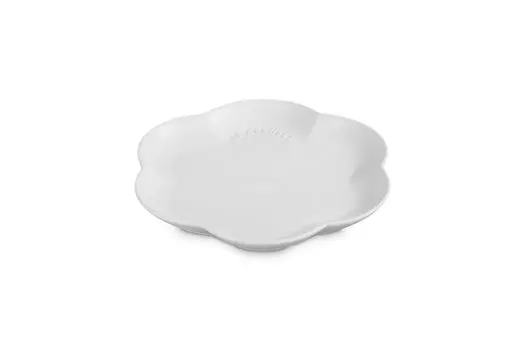 Le Creuset Dish Sphere Round Flower Plate 22cm Cotton Heat Resistant Cold Resistant Microwave Oven Dishwasher Safe Oven Plate Heat Resistant Plate
