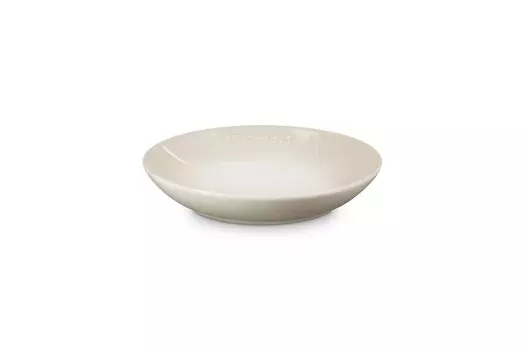 Le Creuset глубокая тарелка сетчатая круглая тарелка 22 см безе термостойкая морозостойкая безопасная для микроволновой печи японская [Авторизованный продукт]