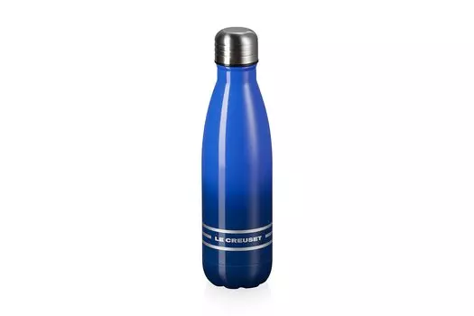 Le Creuset Hydration Bottle 500ml Cobalt Blue Water Bottle Stainless Steel Bottle Lightweight Mug Cold Storage Japanese [Authorized Product]