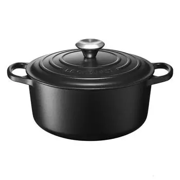 Le Creuset Le Creuset Signature Cocotte Ronde 16 см, матовый черный