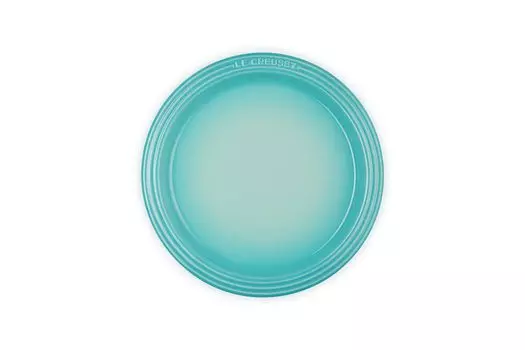 Le Creuset Leger Большая холодная и холодная микроволновая печь для посудомоечной машины, жаропрочная японская тарелка для пасты карри, тарелка, 23 см, мята, устойчивая,