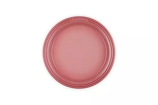 Le Creuset Leger Большая розовая жаропрочная микроволновая посудомоечная духовка жаропрочная тарелка для пасты карри японская тарелка, тарелка, 23 см, кварц, устойчивая, розовый кварц
