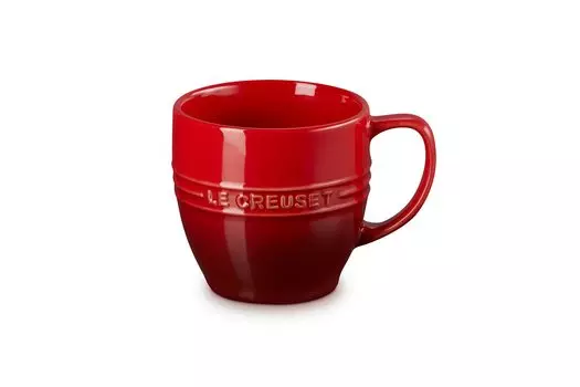Le Creuset Leger Mug 350ml Cherry Red Heat Resistant Cold Resistant Microwave Oven Safe Japanese [Authorized Product]