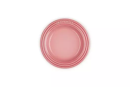 Le Creuset Leger Small Rose Heat and Cold Microwave Oven Dishwasher Oven Heat Resistant Plate Japanese Plate, Plate, 15cm, Quartz, Resistant, Safe, розовый кварц