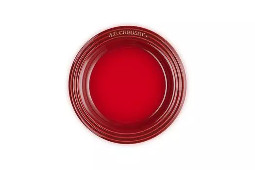 Le Creuset Leger Тарелка Блюдо 18 см Вишневый Красный Жаропрочный Холодостойкий Для Микроволновой Печи Можно Мыть В Посудомоечной Машине Духовка Тарелка Жаропрочная Тарелка Японский