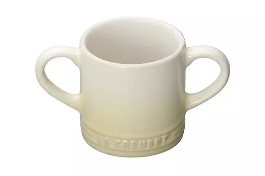 Le Creuset Mug Baby Mug 120ml Dune Heat Resistant Cold Resistant Microwave Oven Safe Baby Gift First Meal Boys Girls Gift Japanese Children s