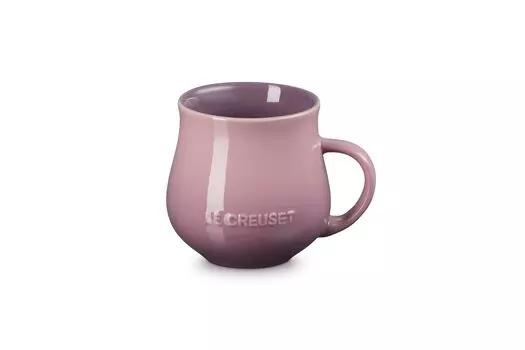 Le Creuset Mug Flora Mug 320ml Mauve Pink Heat Resistant Cold Resistant Microwave Oven Safe Japanese [Authorized Product]