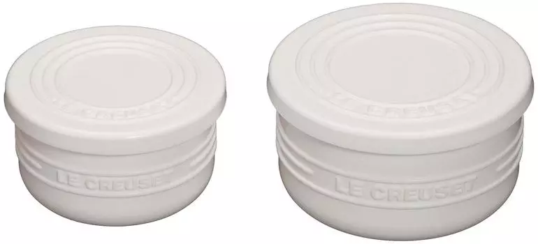 Le Creuset Multi Round Cup Set Белый Японский 930071-00-01 [Авторизованный продукт] белый