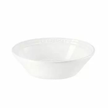 Le Creuset Neo Shallow Dish 16 cm 400 ml White Heat and Cold Resistant Microwave Oven Safe Oven Plate Heat Resistant Dish Japanese (S) [Authorized