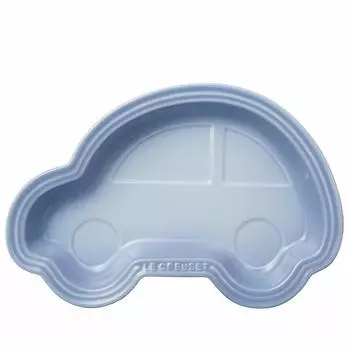 Le Creuset Plate Baby Lunch Plate Coastal Blue Heat Resistant Cold Resistant Microwave Oven Safe Baby Gift First Meal Boy Gift Japanese Children s