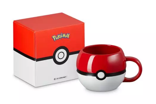 Le Creuset Pokemon Mug Monster Ball Japanese [Authorized Product]