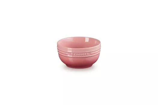 Le Creuset Rice Bowl 330ml Rose Quartz Heat Resistant Cold Resistant Microwave Oven Dishwasher Safe Japanese [Authorized Product]