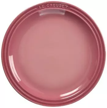 Le Creuset Round 23 Rose Heat Cold Microwave Oven Духовка Жаропрочная Тарелка Японская Тарелка, Тарелка, см, Кварцевая, Устойчивая, Устойчивая, Безопасная, Тарелка,