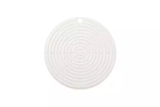 Le Creuset Silicone Pot Holder 20cm Pot Holder Mittens Trivet White Heat Resistant Cold Resistant Japanese [Authorized Product]
