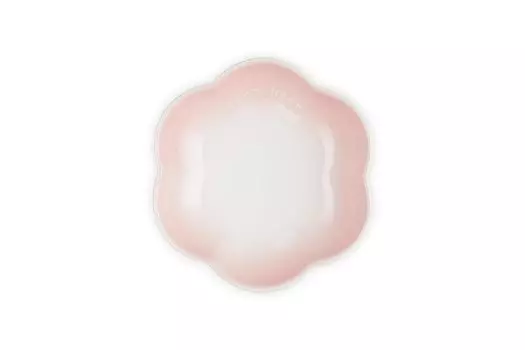 Le Creuset Sphere Round Flower Dish S Powder Pink Heat Resistant Cold Resistant Microwave Oven Gift Present Celebration Japanese [Authorized Product]