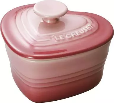 Le Creuset термостойкий контейнер банка для рома с розовым кварцем термостойкий морозостойкий можно использовать в микроволновой печи свадебный подарок на годовщину свадебный подарок розовый кварц
