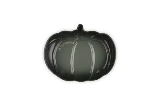 Le Creuset Тыквенная тарелка 23 см Тимьяновая тарелка на Хэллоуин, термостойкая, морозостойкая, безопасная для микроволновой печи, японская [Авторизованный продукт]