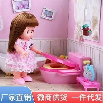 Le Jier Новый продукт My Baby Simulation Baby Doll Раннее образование Туалет Baby Girl Игрушка в подарок на день рождения красный