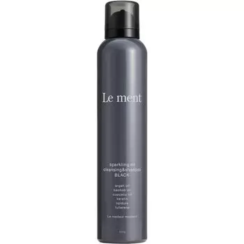 Le ment Carbonated Shampoo Black 200g Высококонцентрированный углекислый 9000PPM уголь x глина Black Whip Чувственный аромат Savon