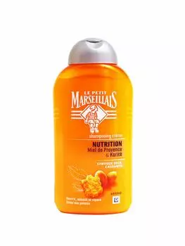 Le Petit Marseillais Shampoo Nourishing, dry, damaged, brittle hair, honey shampoo оранжевый