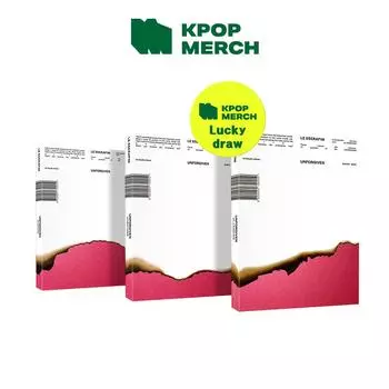 LE SSERAFIM - 1-й студийный альбом [UNFORGIVEN], включая фотокарточку KPOP MERCH Random