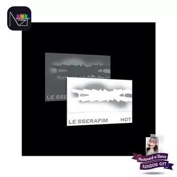 LE SSERAFIM - 5-й мини-альбом «HOT» (Альбомы Weverse вер.) Random 1pcs